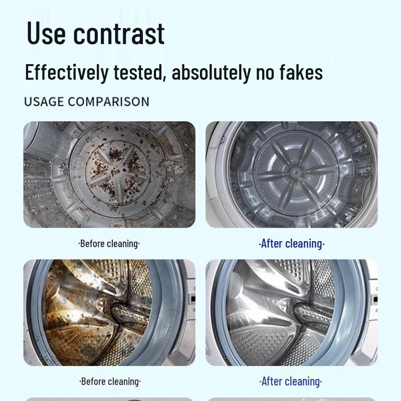 Средство для чистки барабана и активатора стиральной машины - Сильное удаление пятен