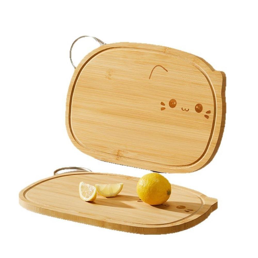 Cartoon Pattern Chopping Board Wood Chopping Blocks Cute Cutting Board  Bread