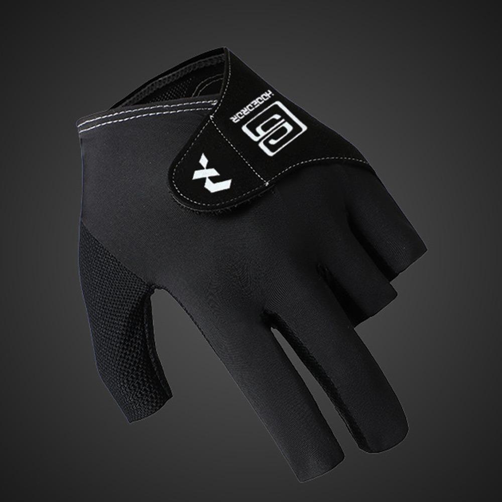 Left Hand Half Fingers Glove Elastic Snooker Billiard Glove Billiards Glove  Fitness Accessories
