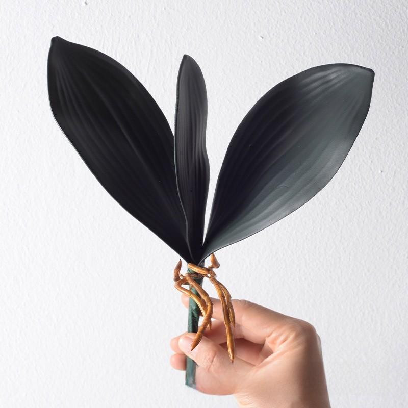 Leaf Phalaenopsis Artificial Foliage For Photography Props And Home Decor
