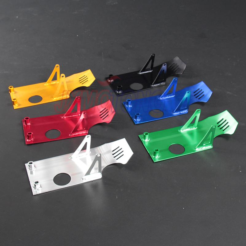Motorcycle Aluminum Skid Plate Engine Case Protector FOR Dirt Pit Bike Lifan YX 50cc-140cc Honda CRF50 XR50 Z50 Stomp Orion M2R