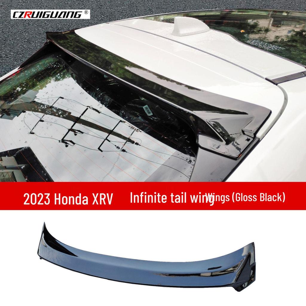 Спортивный обвес для Honda XR-V, Vezel, HR-V 2023 года: Передний сплиттер, Задний спойлер, Боковые юбки, Центральное антикрыло