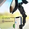Rearview Mirror Phone Holder For Car 360° Rotating Phone Mount Gps Holder Universal Car Phone Holder For All Smartphones
