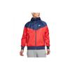 Спортивная одежда Windrunner Colorblock Training куртка с капюшоном Мужская верхняя одежда красный DA0002-657
