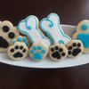 4 Pcs Dog Bone Cake Stencil Decorating Fondant Cookie Cutter DIY Molds Tool