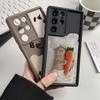 Cartoon Silicone Case For Samsung S25 Ultra S24 FE A55 A54 A53 A35 A34 A33 A25 A16 A15 A14 A13 A06 A05 A05s S23 Plus S22 Cover