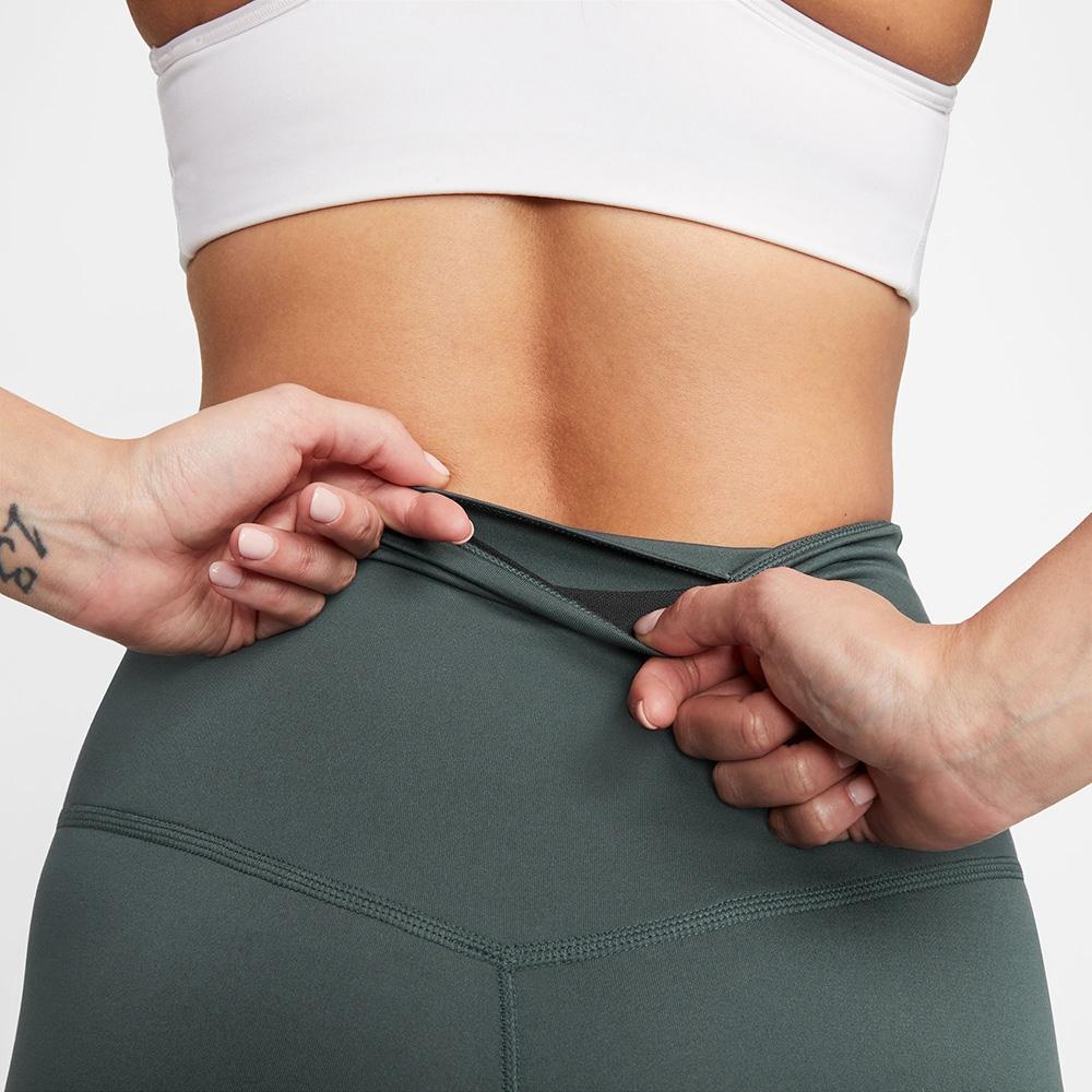 Nike Therma-FIT One Повседневные Удобные Влагоотводящие Спортивные Длинные Брюки Женские низ Зеленый Белый FB8613338