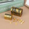 1/2/10Pcs Doll House Accessories Ruyi Gold Ingot Gold Bar Copper Coin Decoration