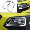 2 шт./компл. для Hyundai Kona Kauai 2017-2022, передняя противотуманная фара, украшение, отделка блестками, автомобильные аксессуары