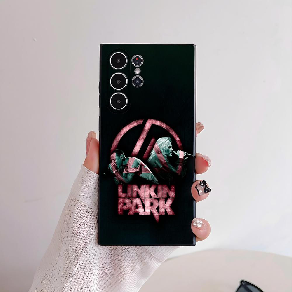 Чехол для телефона Band L-Linkin P-Park Cool для Samsung Серии S S21 S22 S23 S24 S25 FE Plus Ultra Мягкий ТПУ, приятный для кожи