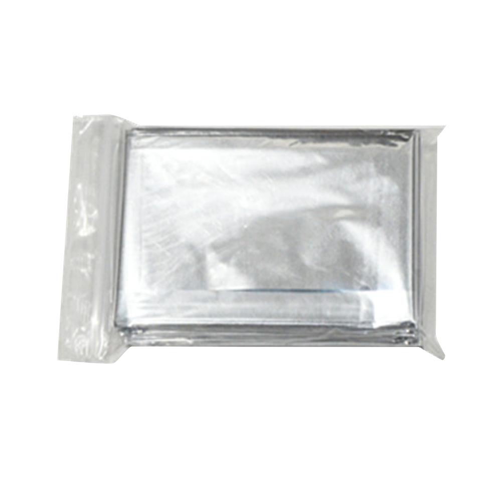 Уличное водонепроницаемое спасательное одеяло для выживания, фольга, тепловое спасательное одеяло для оказания первой помощи, серебряный спасательный занавес, военный инструмент для одеяла