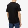 STONE ISLAND Футболка с логотипом-патчем черная унисекс топы 741524113-V0029