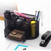 Office Supplies Mesh Desktop Organizers with Sticky Notes Pen Holder Pencil Holder for office Desktop Storage for Office School Home Supplies Teacher