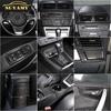 For BMW X3 E83 2006-10 Soft Carbon Fiber Interior Trim Center Console CD Panel Gear Shift Cover Sticker Decorate Car