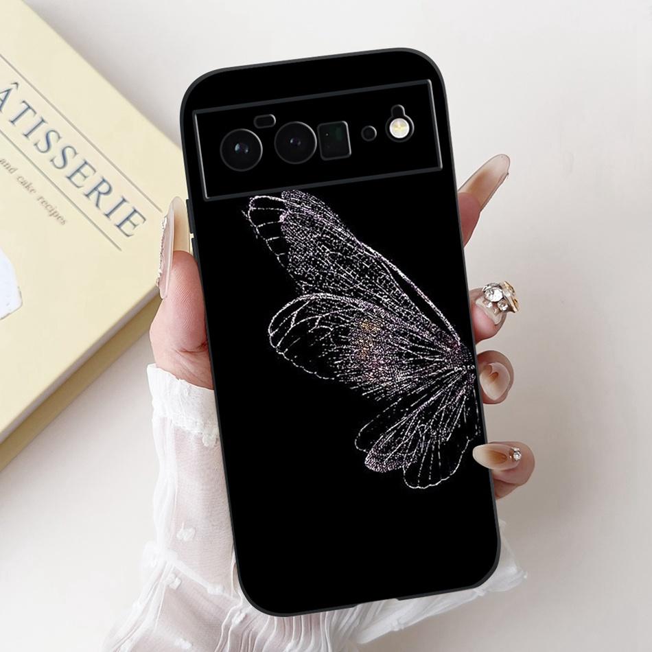 Для Google Pixel 6 Pro 6a 6 Новый Модный Чехол для Телефона с Рисунком 'Пляж Сумерек' Для Google Pixel6 6a 6Pro Черный Мягкий Силиконовый Чехол