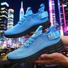 Men Running Shoes Lightweight Tenis Luxury Sneakers Soft Sole Breathable Comfortable Anti Slip New Fashionable Mesh Loafers Shoe