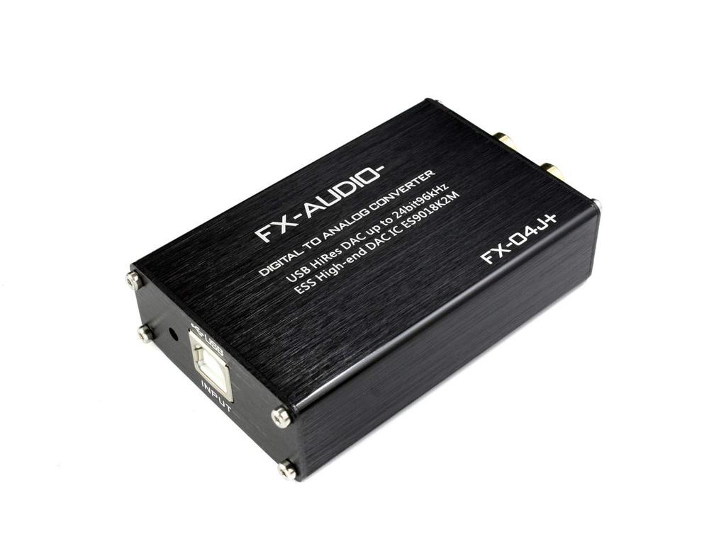 32-битный мобильный аудио ЦАП ES9018K2M USB-шина питания привода Совместимость с высоким разрешением FX-AUDIO- FX-04J+ high-end