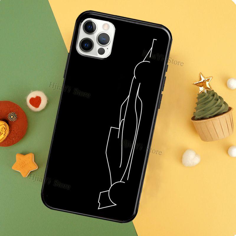 Минималистичный Чехол для Телефона с Трассой Формулы 1 Для iPhone 12 13 Pro Max 11 14 Pro XS MAX 6 6S 7 8 Plus 5S SE 2020 X XR Чехол