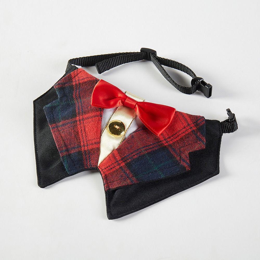 Pet Decoration Pet Costume Adjustable Pet Saliva Towel Comfortable Dog Necktie Collar  Puppy