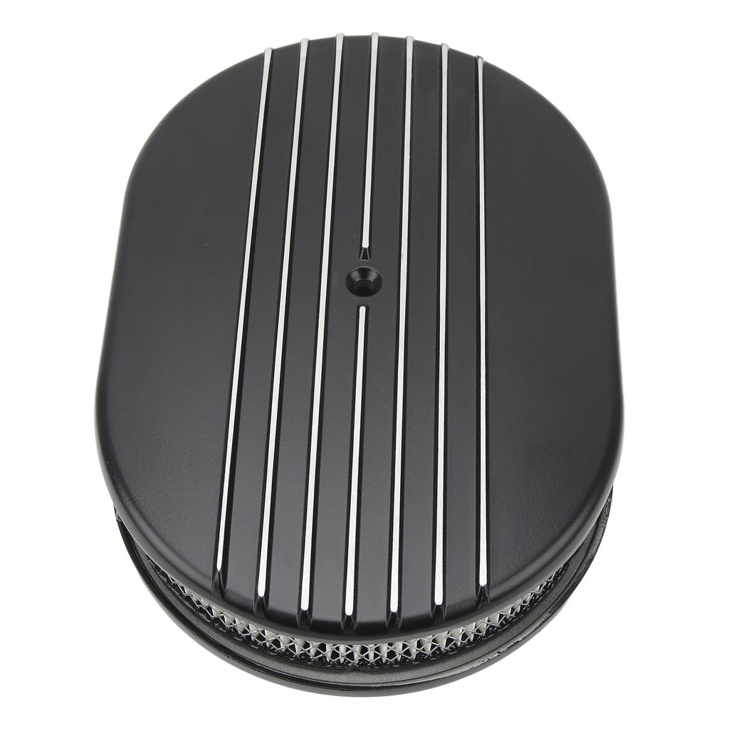 12-дюймовый фильтр воздушного фильтра овальный полуребристый сменный воздушный фильтр двигателя для Ford черный