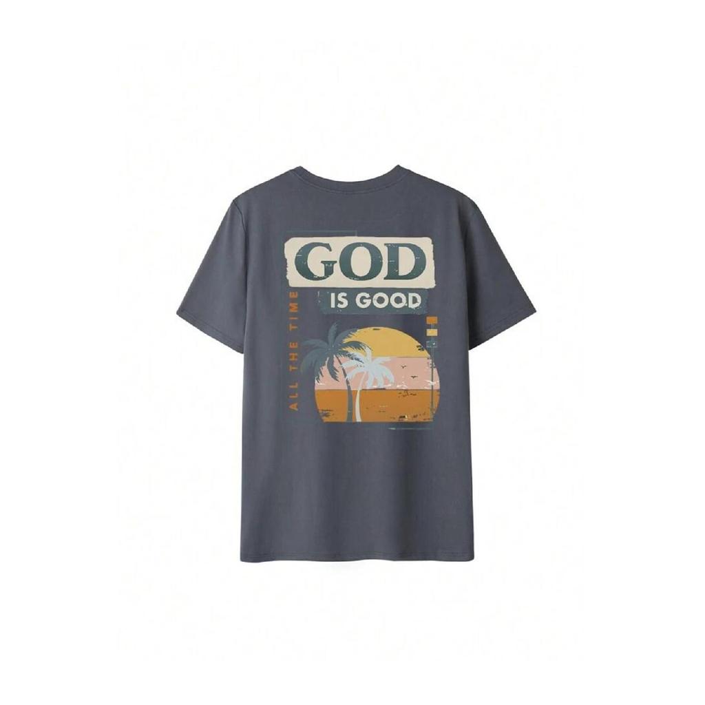 Футболка оверсайз с принтом Fume Good Luck