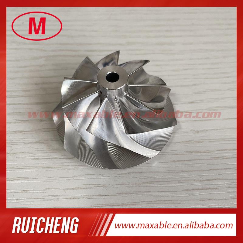 GBC22-350 9+0blades 44.10/56.02mm121601, 210327 turbo milling/aluminum 2618/billet compressor wheel for 896055-5003S