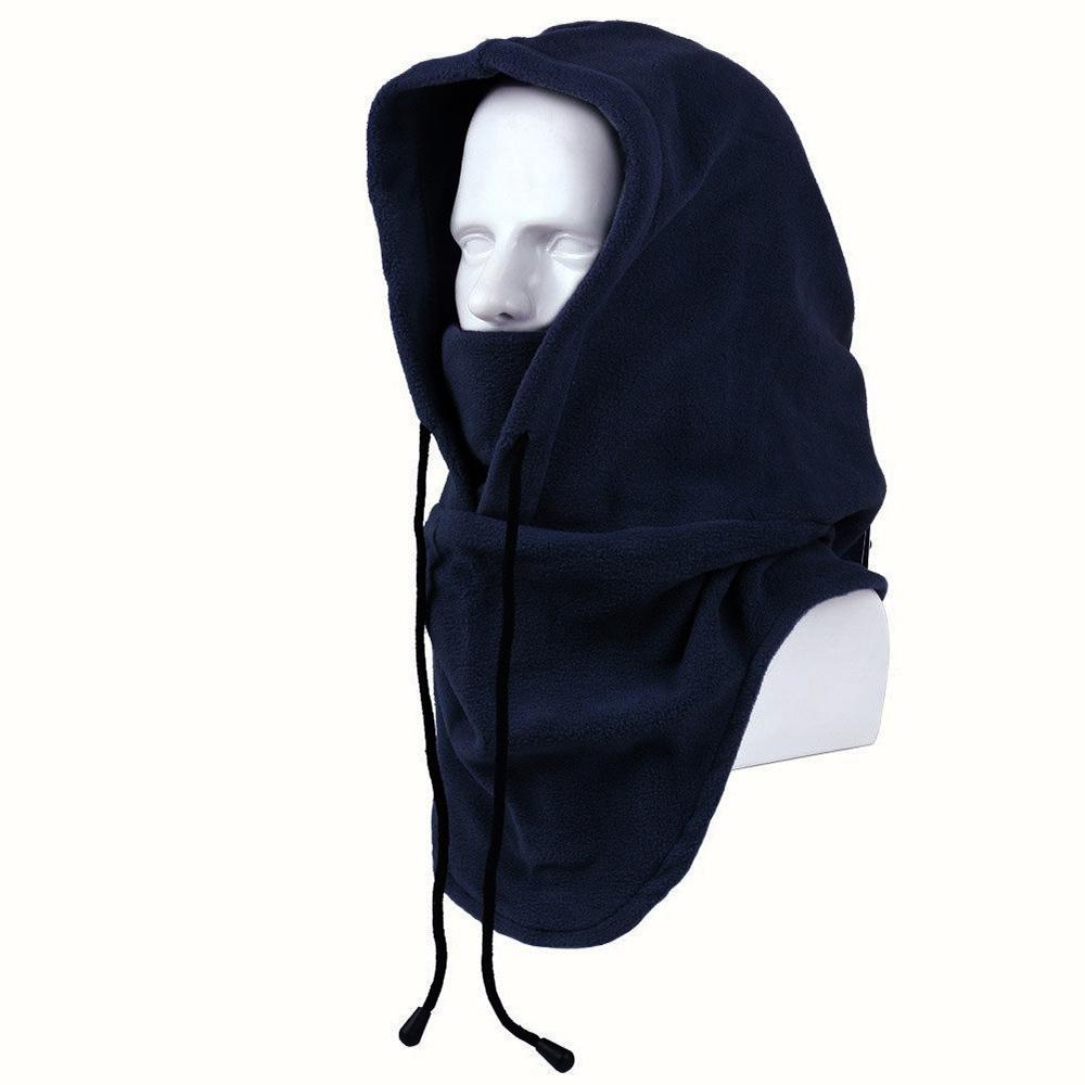 Капюшон Мото Шапка Грелка для шеи Подшлемник Ветрозащитная Гибкая Маска Шапка для езды Маска для лица Флисовая шапка