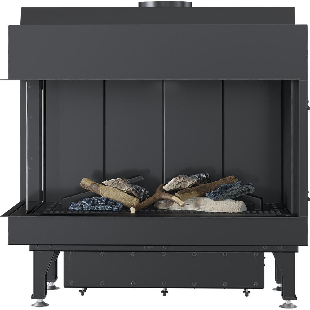 Газовый камин KRATKI LEO 70 левосторонний пропан FI 100/150 4,8 кВт