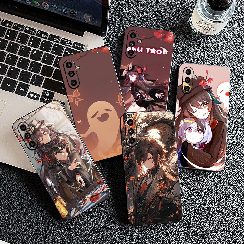 Phone Cover for Samsung Galaxy Note 20 9 8 S8 S10 S9 Plus A54 A33 A21S A31 M21 S10E A17 Case Zhong Li Genshins HuTao Xiao Impact