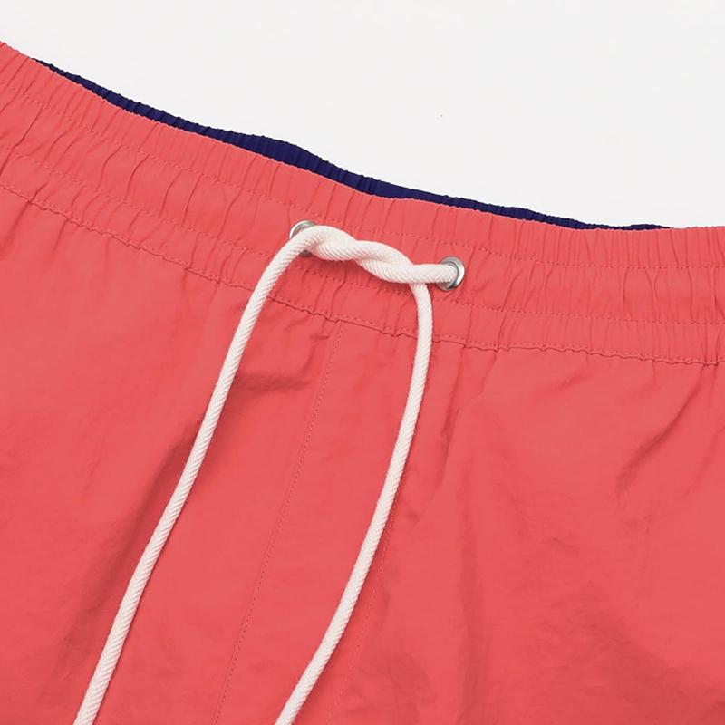 Puma Select MMQ Collection Colorblock Logo Повседневные шорты на шнурке Мужские брюки Оранжевый Розовый 537512-35