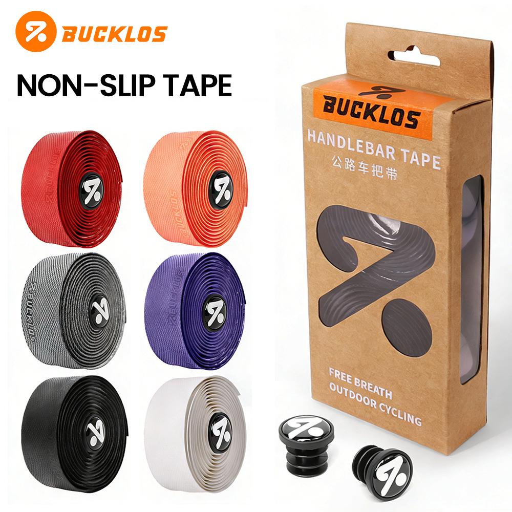 BUCKLOS Bike Handlebar Tape Non Slip Bicycle Bar Tape Durable Wear-resistant Road Gravel Cycling Handle Wrapper Cycle Bar Cover