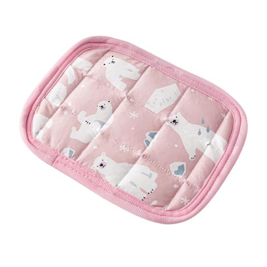 Подушка для хомяка, нескользящая нижняя часть, крутая охлаждающая ткань с мультяшным рисунком, подушка для сна в виде хомяка, товары для дома и домашних животных