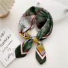 Fashion Decoration Scarf Hairband Tie Hair 70 Small Square Scarf Silk Scarf Women'S Spring And Autumn Versatile Small Scarf Professional Scarf