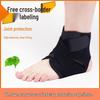 Sports Ankle Support Bandage - Compression and Protection for Football, Basketball, and Sprain Recovery.