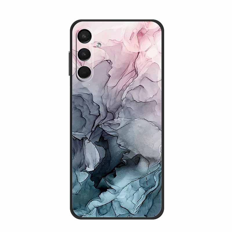 Чехол для Samsung A56 A26 Мраморный ТПУ Мягкий Силиконовый Задняя Крышка для Samsung Galaxy A26 A56 5G Чехлы Слюда Окрашенный Цветной Новый Чехол