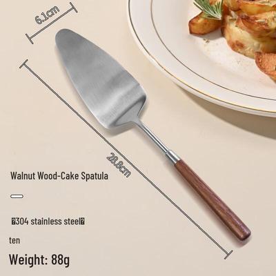 Лопатки Wutuo из нержавеющей стали с ручками из грецкого ореха