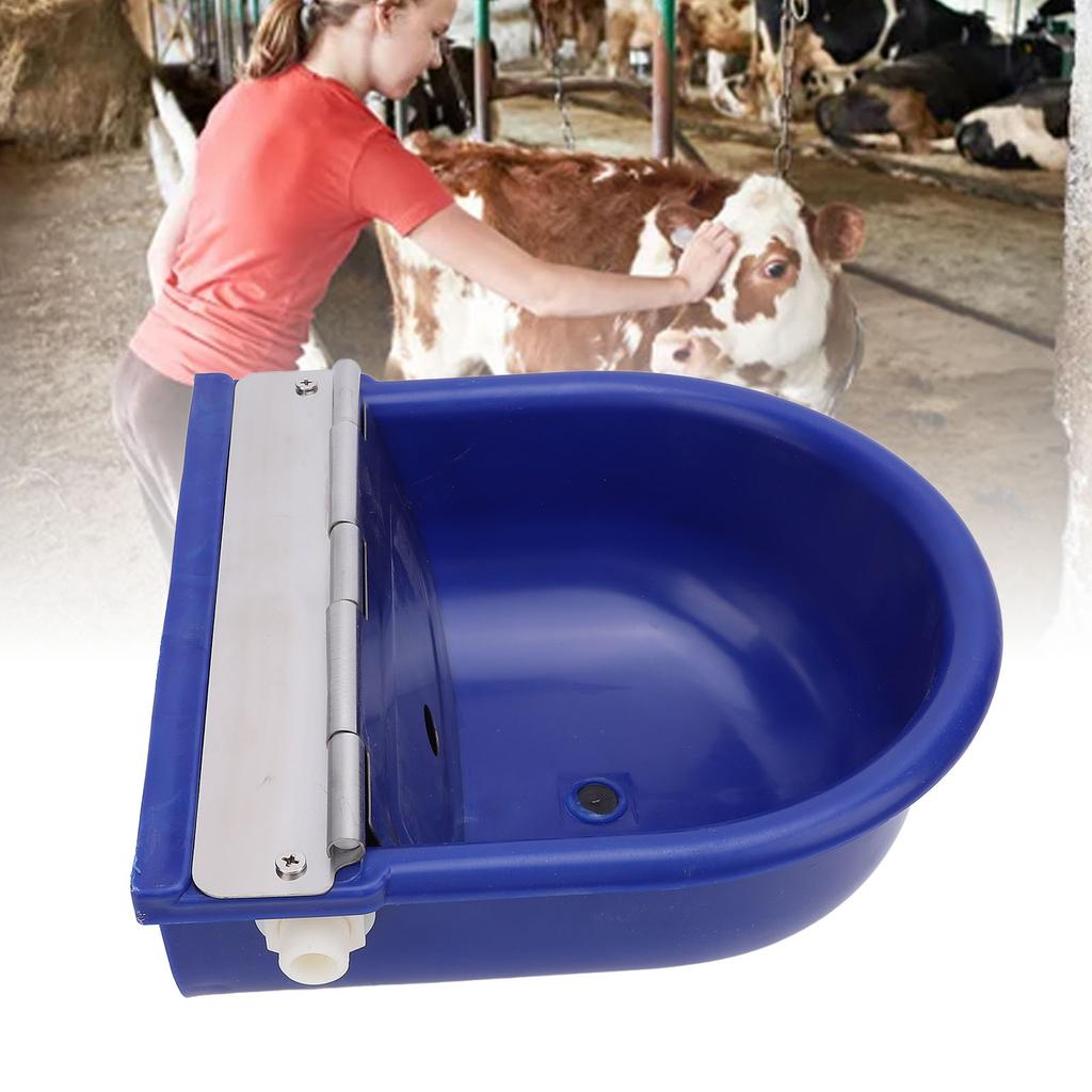 Automatic Animal Drinking Wat Bowl Stainless Steel Wat for Horse Goat Cow Livestock Wat Trough Dispens Pet Supplies