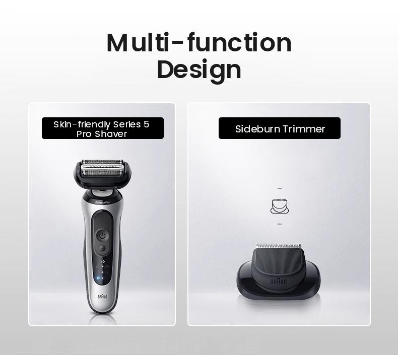 Braun Электробритва Series 6 Pro Electric Shaver 62-S1200s для мужского бритья