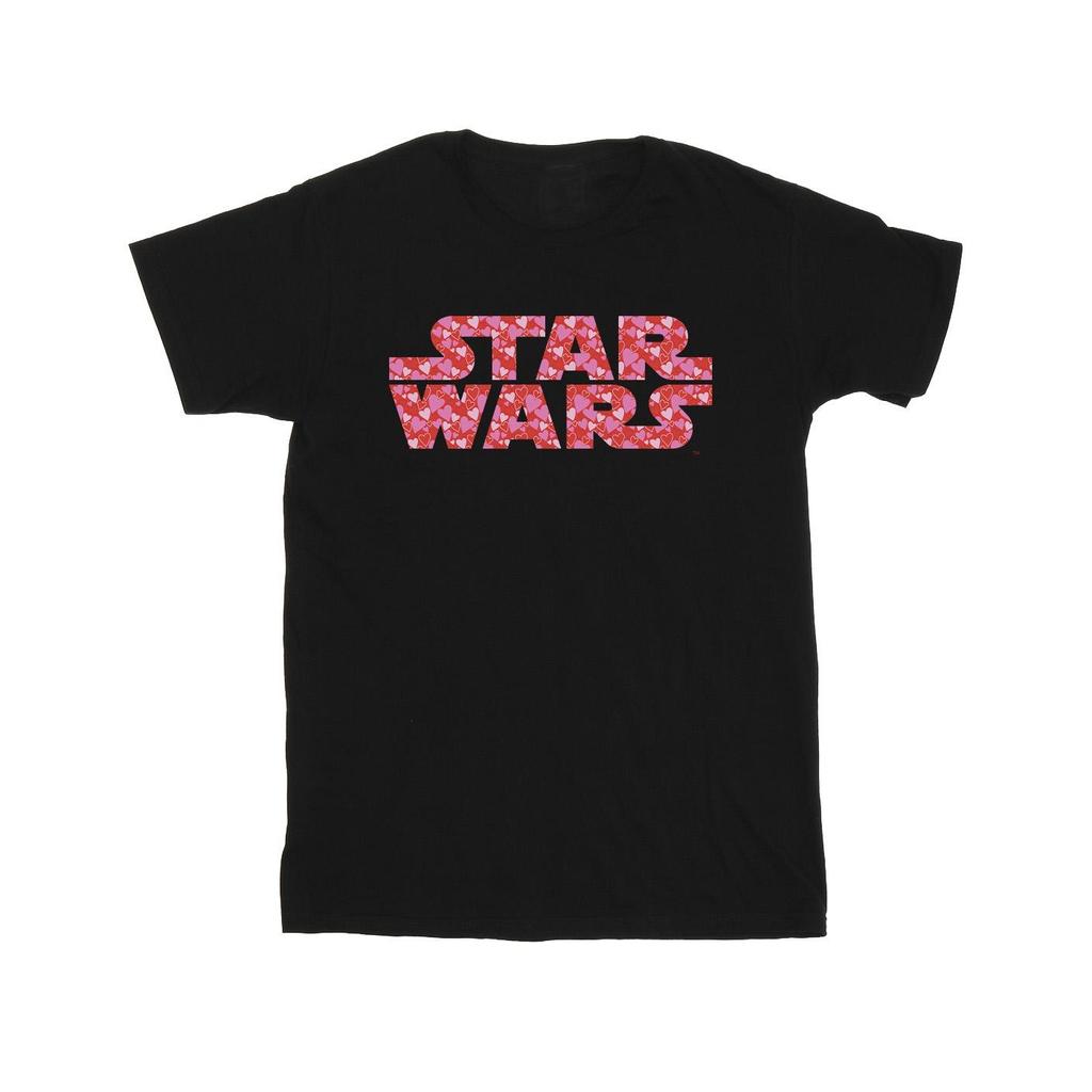 Star Wars Mens Heart Logo T-Shirt