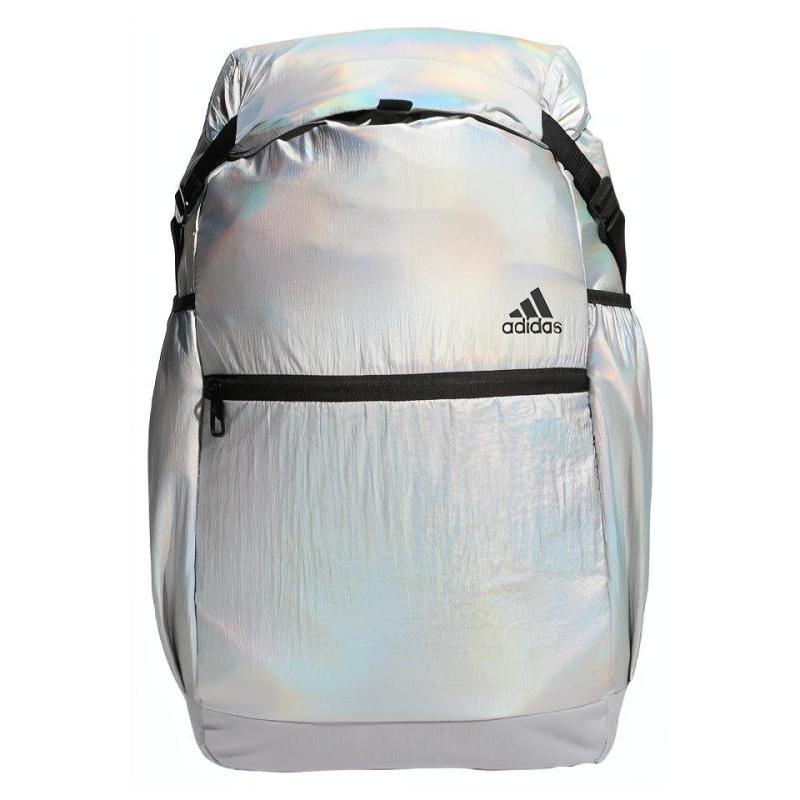 adidas YG FLAP BP Перерабатываемый полиамидный рюкзак Обычный Унисекс Светло-серебристый Adidas HP1493