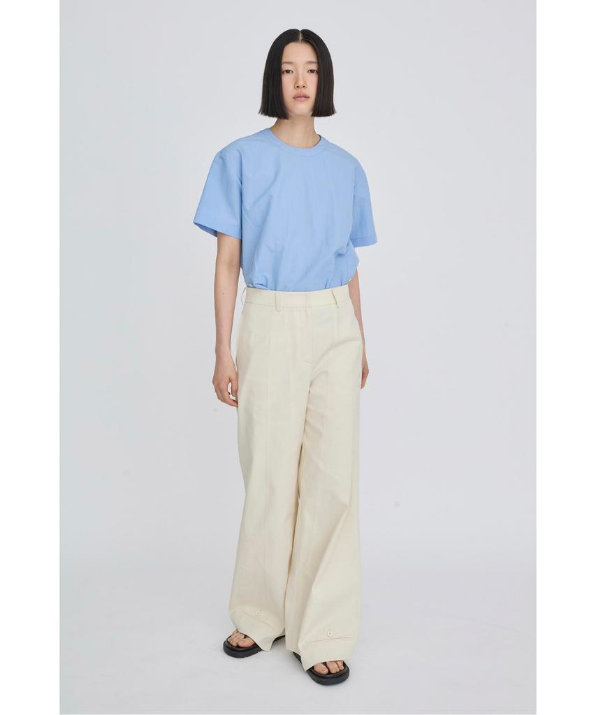 RECODE Layered Waist Panel Detail Hem Pants Rqpas26525Ivx