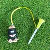 Plastic Fisherman's Bear Golf Tee Recyclable Golf Novelty Shape Tees  Golf Accessories