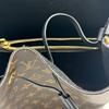 [Б/У] Louis Vuitton Neonoe MM 'Коричневый канвас Monogram' - Хорошее состояние #V6OMGY
