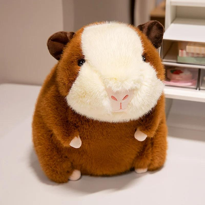 Cute Guinea Pig Plush Toy Doll Kawaii Piggy Doll Stuffed Toys Simulation Animal Pillow Lovely Birthday Gift for Girls Kids