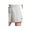 Moncler Plain Knit Loose Drawstring Casual Shorts Women shorts White J10938H0001689AJU034