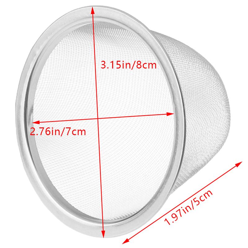 Многоразовый сетчатый фильтр для заварки чая из нержавеющей стали, чайник, фильтр для специй в виде листьев чая
