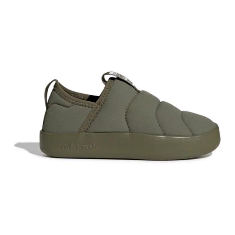 adidas Детские кроссовки Puffylette 360 J Olive Strata Зелено-облачно-белые IF7804