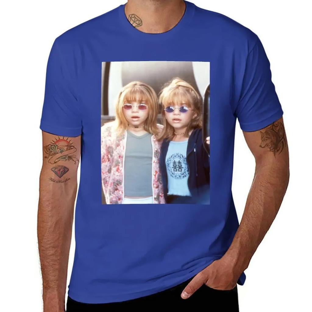Ashley and Mary Kate T-Shirt sublime vintage clothes fitted t shirts for men