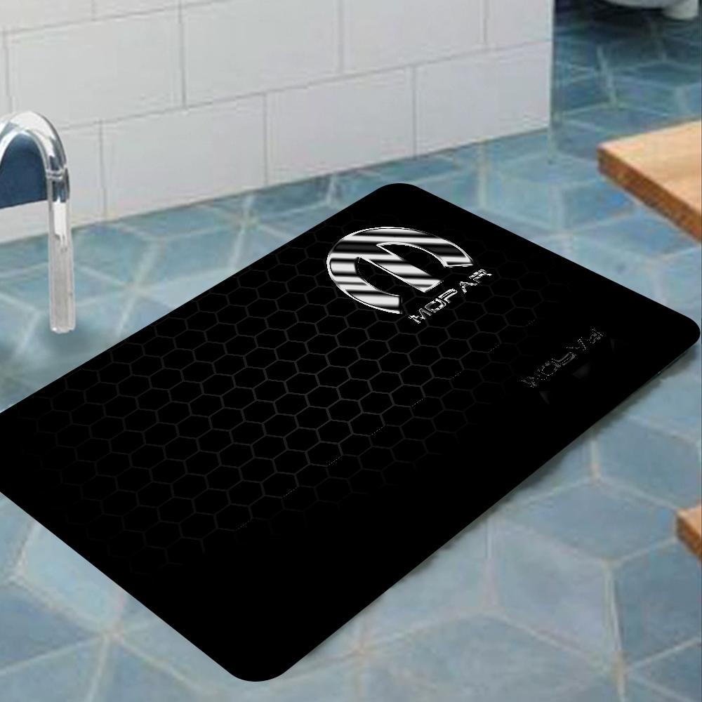 M-Mopar Entrance Door Mat Washable Non-Slip Living Room Sofa Chairs Area Mat Kitchen Alfombra