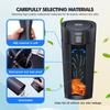 AANU1 Car Trash Can Durable Waterproof ABS Garbage Storage Box For KIA Stinger Optima Cerato Soul Venga Forte Spectra Sedona